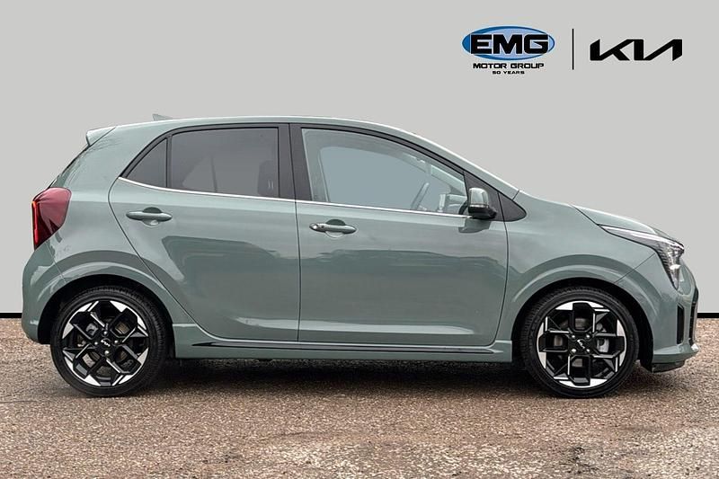 Used Kia Picanto GT-Line S 77 HP (56 kW) 2025 Adventurous green Hatchback