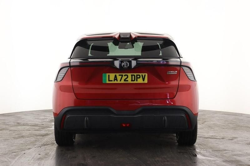 Used MG MG4 EV Trophy 2022 Red Hatchback