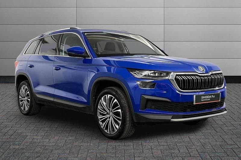 Used Skoda Kodiaq SE L Executive 148 HP (108 kW) 2024 Energy blue SUV