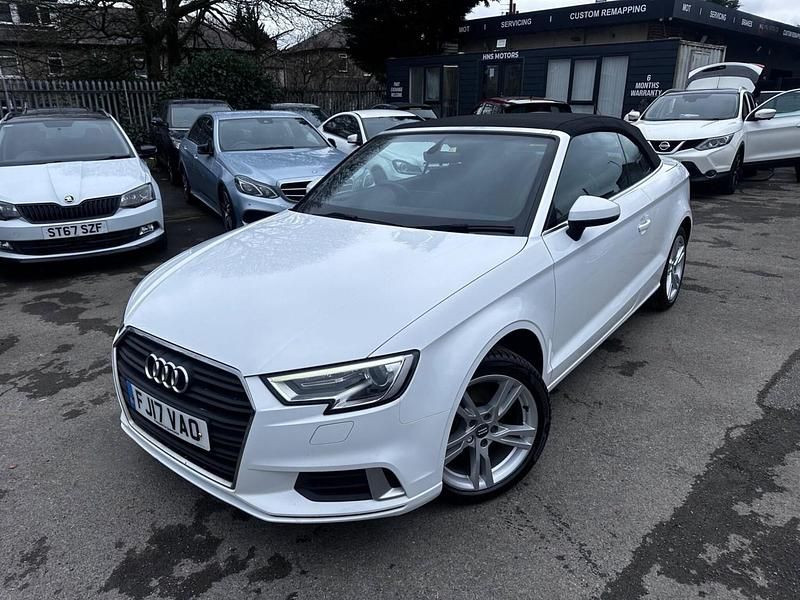 Used Audi A3 Cabriolet Sport 2017 White Cabriolet