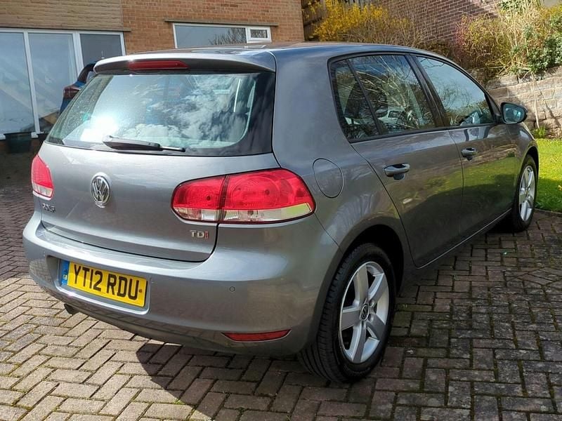 Used VW Golf VII Match 105 HP (77 kW) 2012 Grey Hatchback