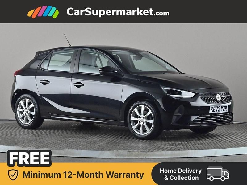 Used Vauxhall Corsa Design Edition 75 HP (55 kW) 2023 Black Hatchback