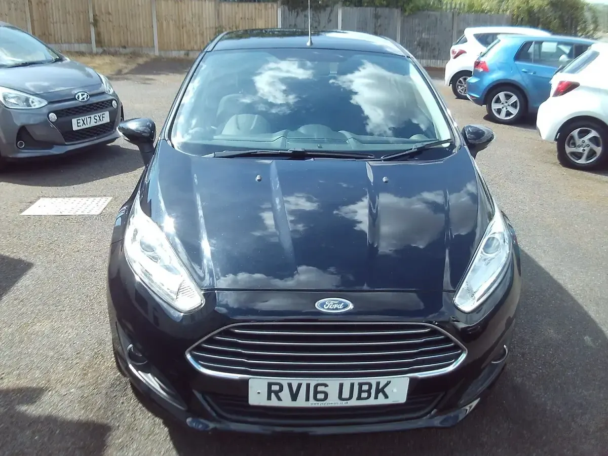 Used Ford Fiesta Zetec 2016 Black Hatchback
