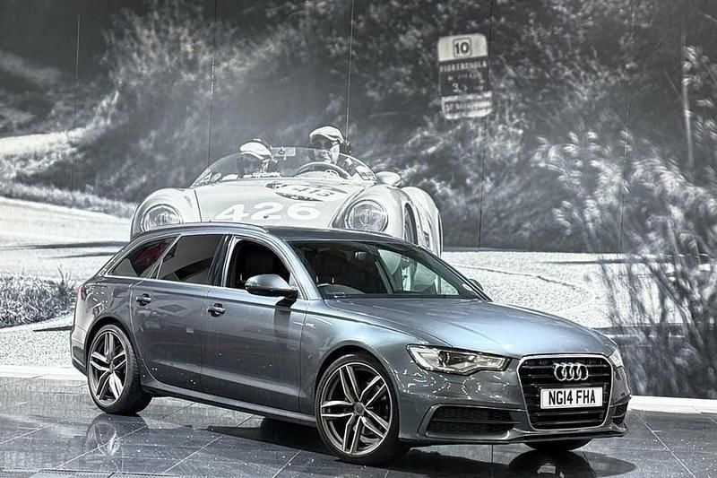 Used Audi A6 S-Line 190 HP (139 kW) 2014 Grey Estate