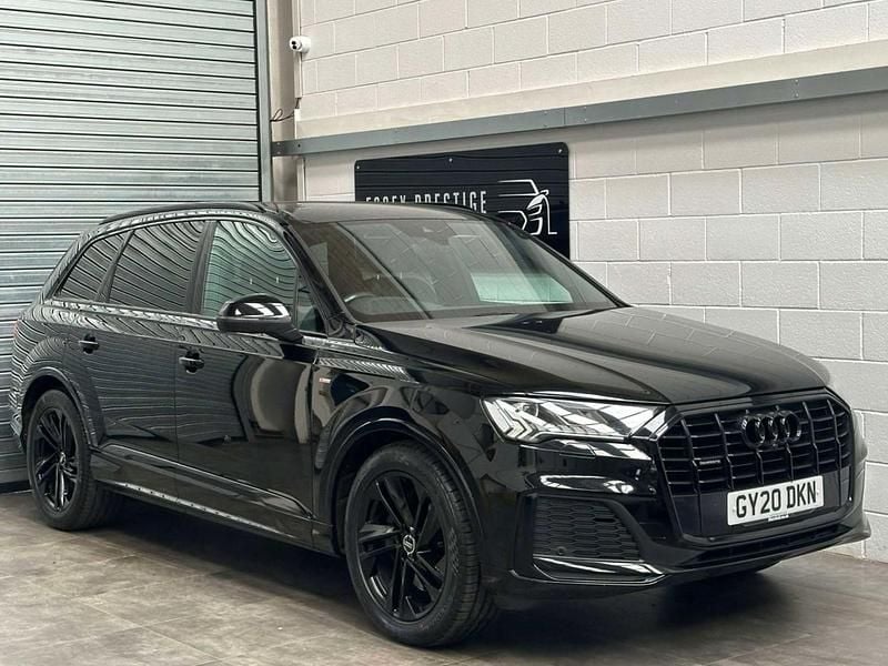 Begagnad Audi Q7 S-Line 2020 Svart SUV