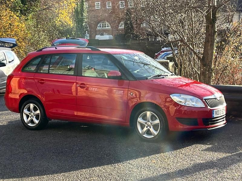 Red Used 2013 Skoda Fabia SE Estate | £7,495 (Fair price) - Image 1/4