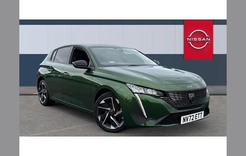 Green Used 2022 Peugeot 308 Allure Premium Hatchback | £17,962 (Fair price) - Image 1/4