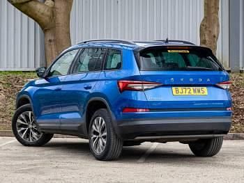 Used Skoda Kodiaq SE Drive 150 HP (110 kW) 2022 Blue SUV