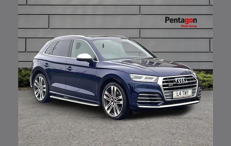 Used Audi SQ5 S-Line 341 HP (250 kW) 2020 Blue SUV
