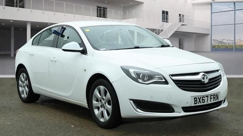 White Used 2017 Vauxhall Insignia Hatchback | £7,495 (Good price) - Image 1/4