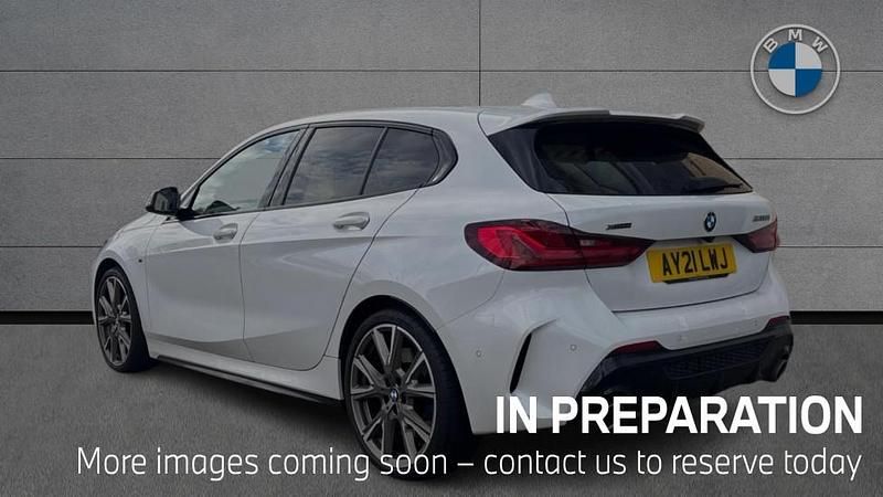 Used BMW M135 Comfort Edition 302 HP (222 kW) 2021 White Hatchback