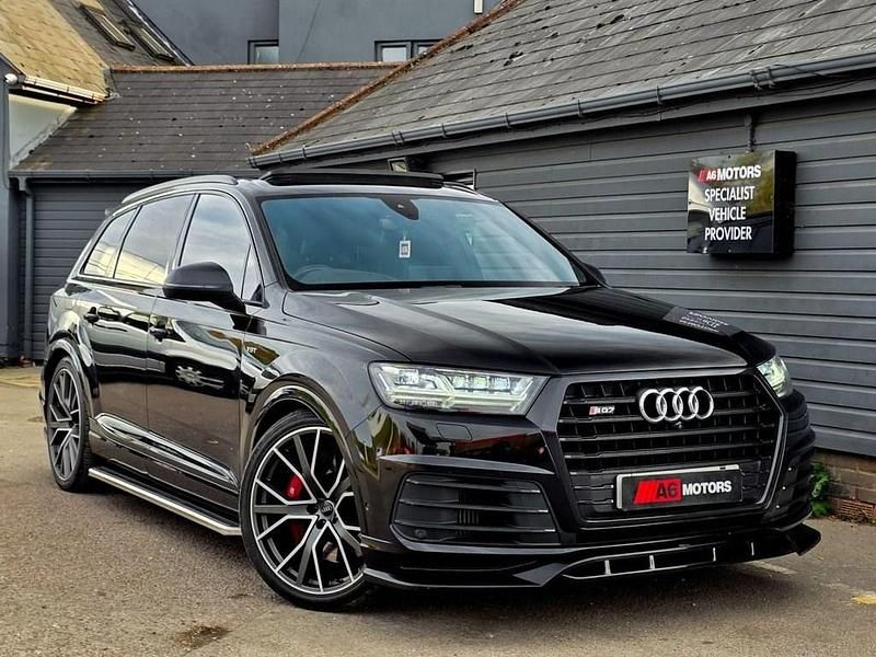 Black Used 2016 Audi SQ7 Advanced SUV | £35,989 (A bit pricey) - Image 1/4