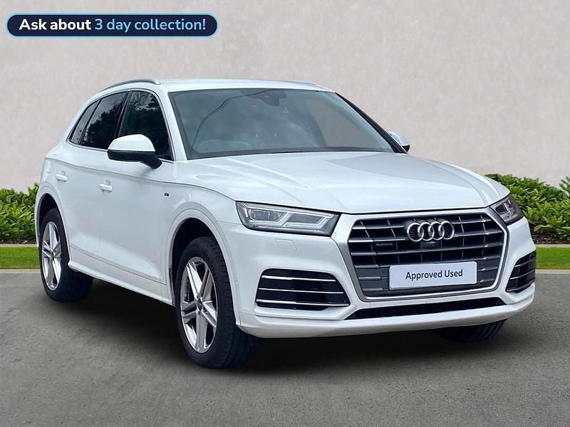 White Used 2018 Audi Q5 S-Line SUV | £21,330 (Fair price) - Image 1/4