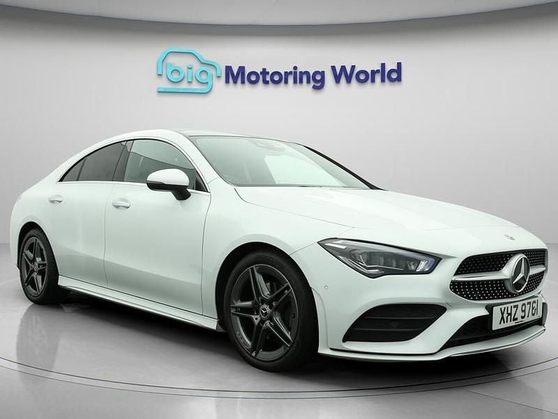 White Used 2021 Mercedes CLA180 AMG Line Premium Plus Sedan | £24,600 (Fair price) - Image 1/4