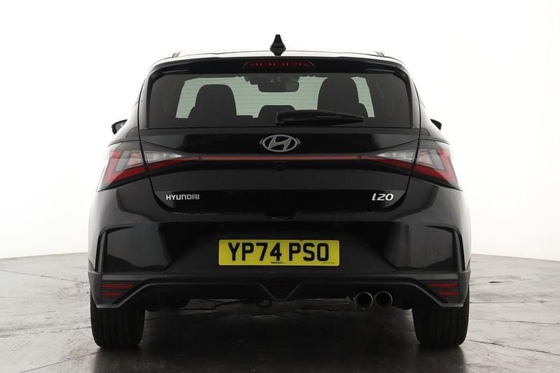 Used Hyundai i20 N Line 90 HP (66 kW) 2024 Black Hatchback