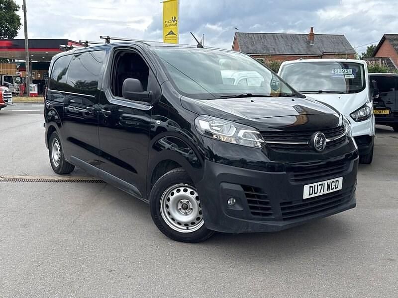 Black Used 2021 Vauxhall Vivaro Van | £11,495 (Fair price) - Image 1/3