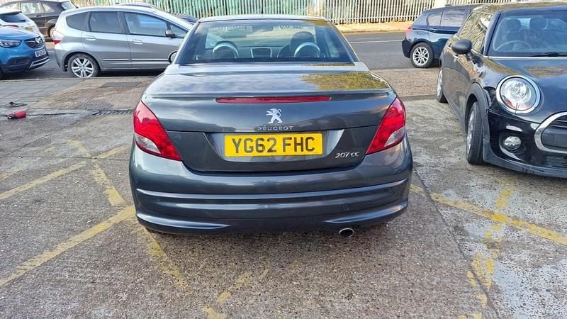Used Peugeot 207 CC Allure 120 HP (88 kW) 2012 Grey Cabriolet