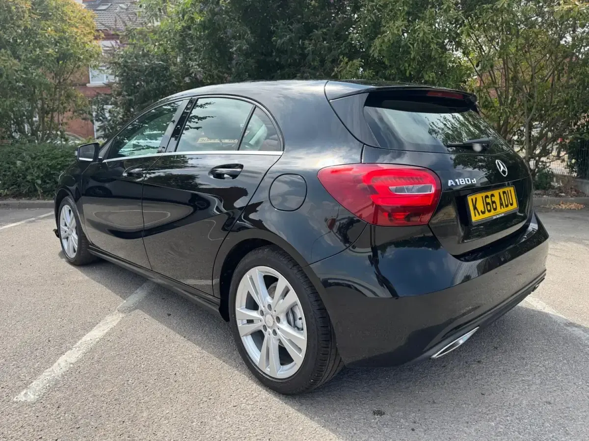 Used Mercedes A180 2017 Black Hatchback