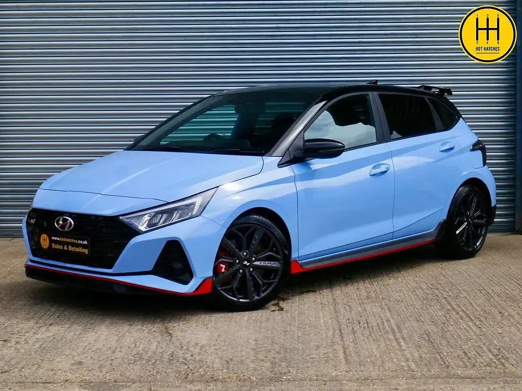 Used Hyundai i20 204 HP (150 kW) 2023 Blue Hatchback