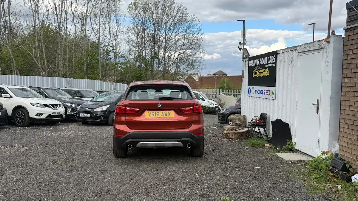 Used BMW X1 Sport Line 2018 Orange SUV