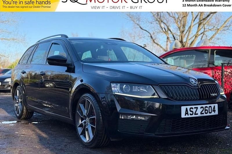 Used Skoda Octavia vRS 2016 Black Hatchback