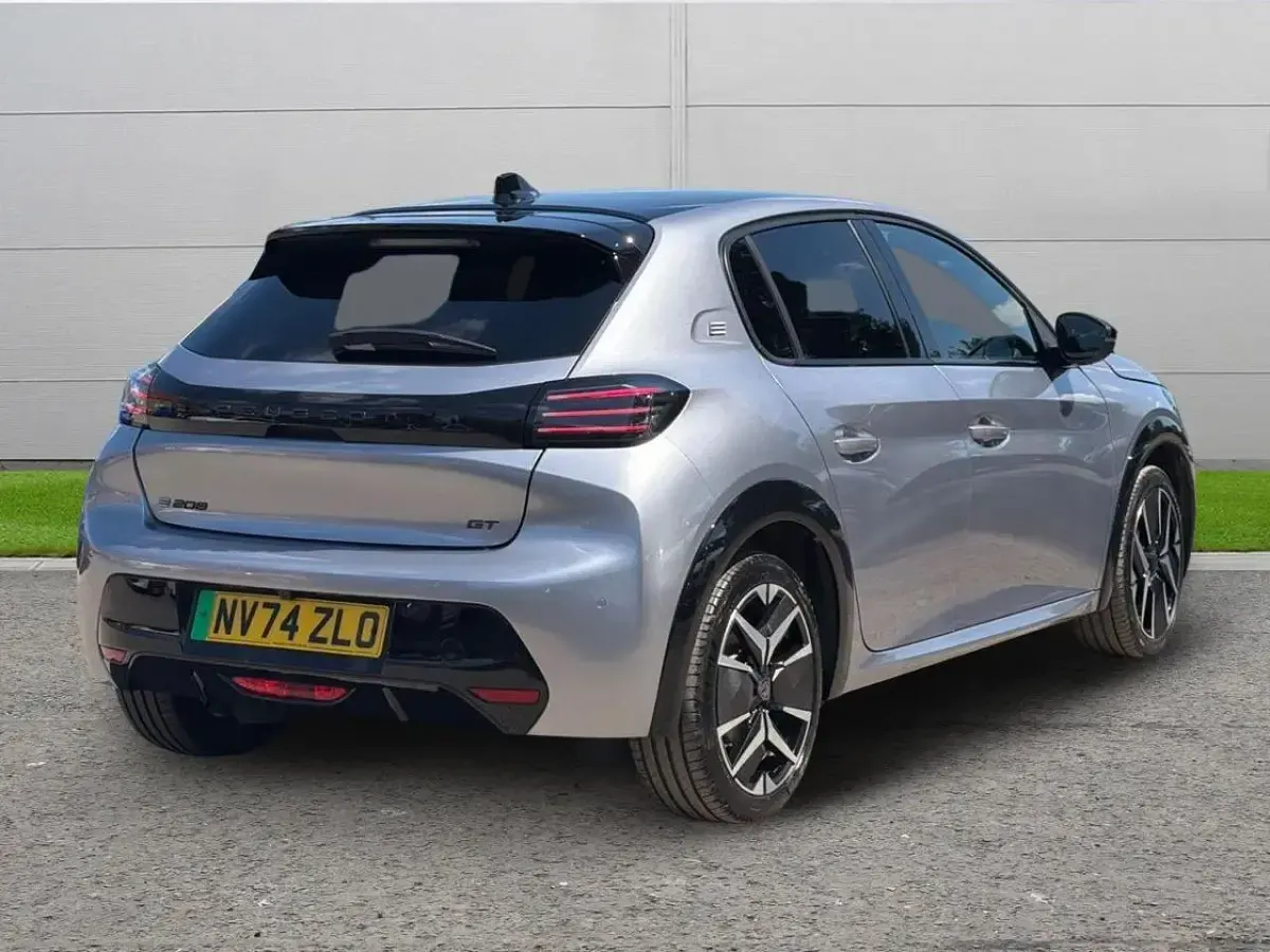 Used Peugeot e-208 GT 113 kW (154 HP) 2025 Grey Hatchback