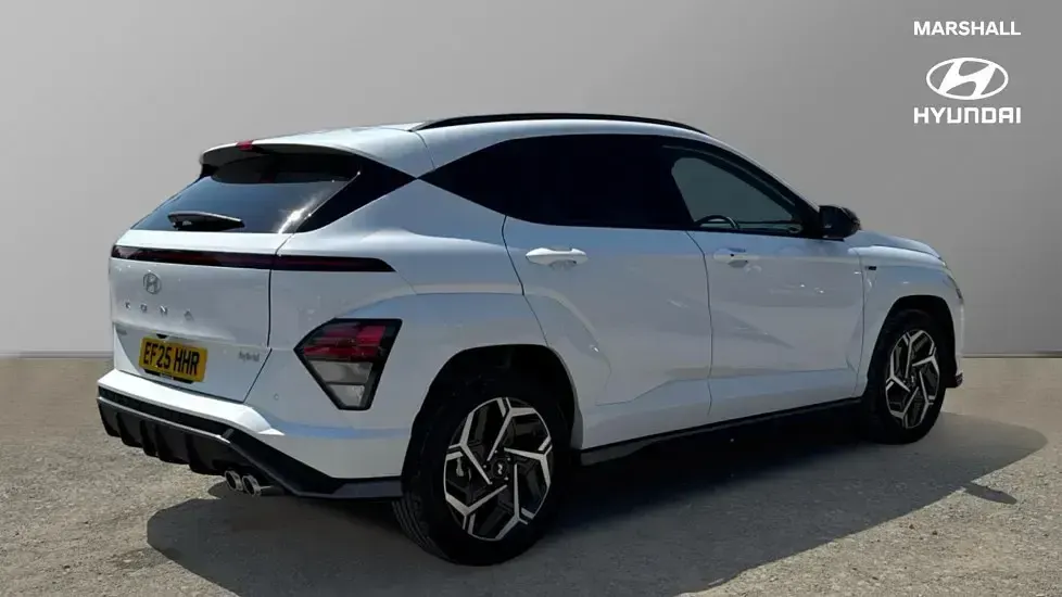 Used Hyundai Kona N Line 129 HP (94 kW) 2025 White SUV
