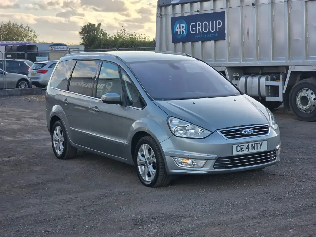 Gebraucht Ford Galaxy Titanium 2014 Silber Van / Kleinbus