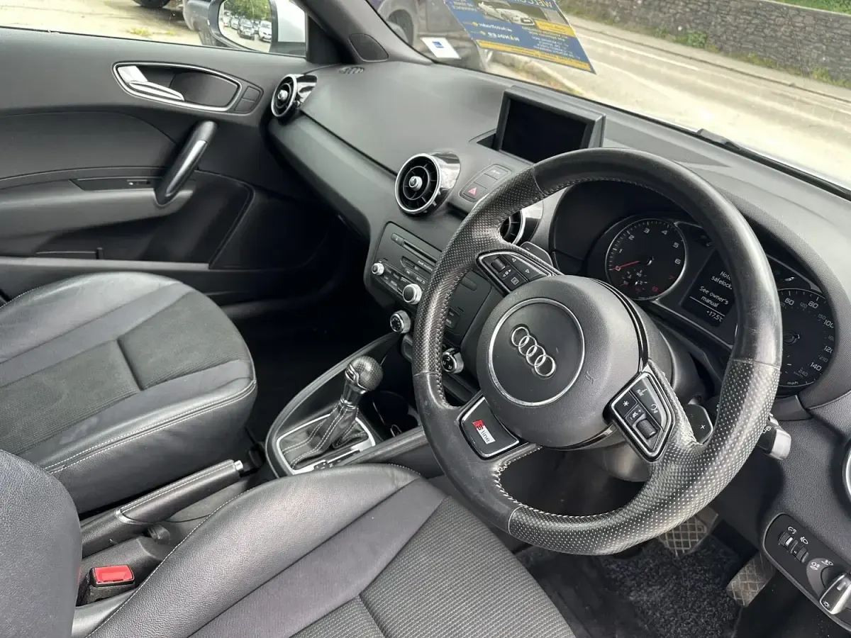 Used Audi A1 S-Line 122 HP (89 kW) 2013 Silver Hatchback