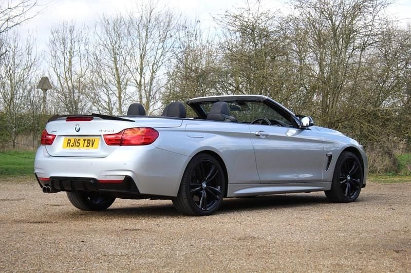Used BMW 435 M Sport 2015 Silver Cabriolet