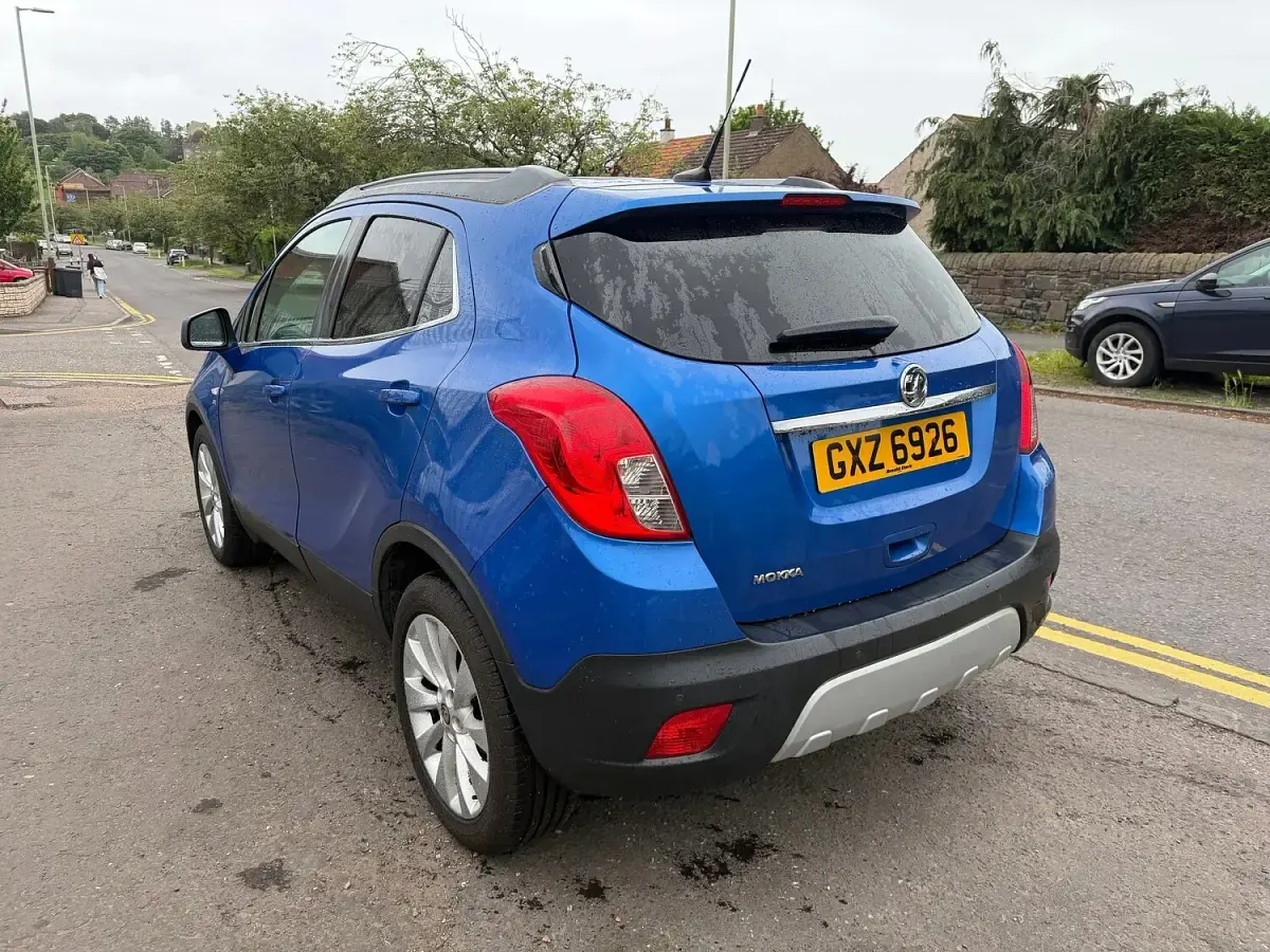 Used Vauxhall Mokka S 115 HP (84 kW) 2014 Blue SUV