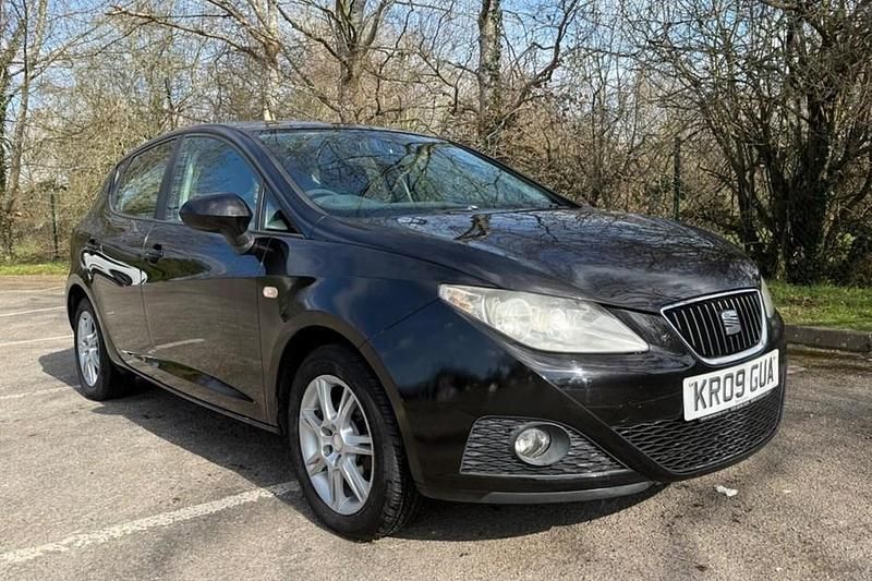Used Seat Ibiza SE 85 HP (62 kW) 2009 Black Hatchback