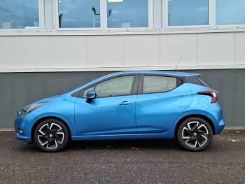 Used Nissan Micra Acenta 92 HP (67 kW) 2021 Blue Hatchback