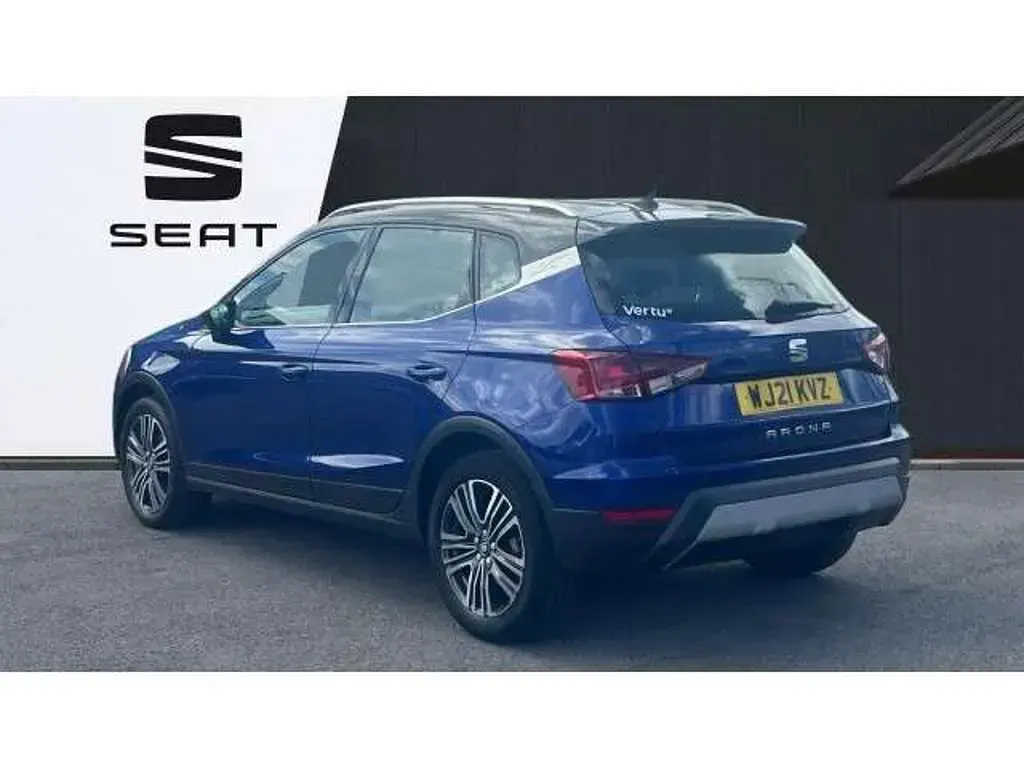 Used Seat Arona XCELLENCE 110 HP (80 kW) 2021 Blue SUV