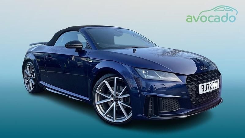 Blue Used 2022 Audi TTS S-Line Cabriolet | £26,995 (Fair price) - Image 1/4