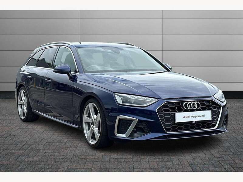 Blue Used 2022 Audi A4 S-Line Estate | £27,750 (A bit pricey) - Image 1/4
