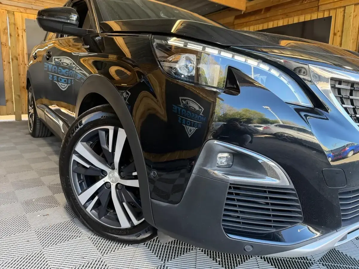 Used Peugeot 3008 GT-line 2017 Black SUV