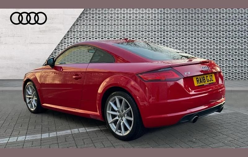 Used Audi TT Sport 230 HP (169 kW) 2018 Red Coupe