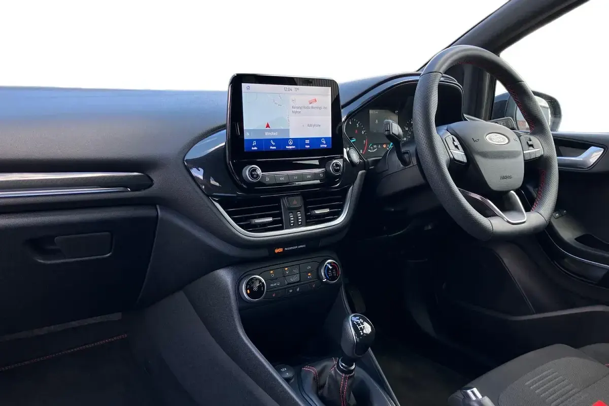 Used Ford Fiesta ST-Line 125 HP (91 kW) 2021 Black Hatchback