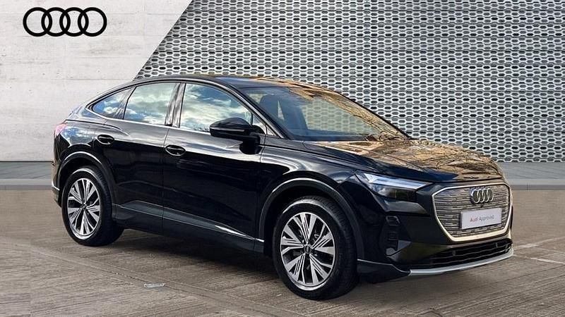 Black Used 2023 Audi Q4 e-tron Sport SUV | £29,302 (Good price) - Image 1/4
