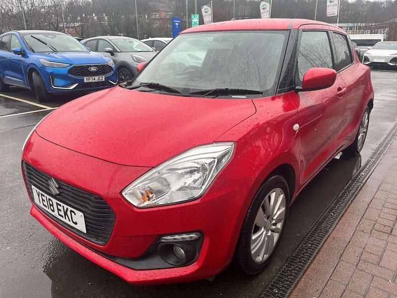 Used Suzuki Swift SZ-T 2018 Red Hatchback