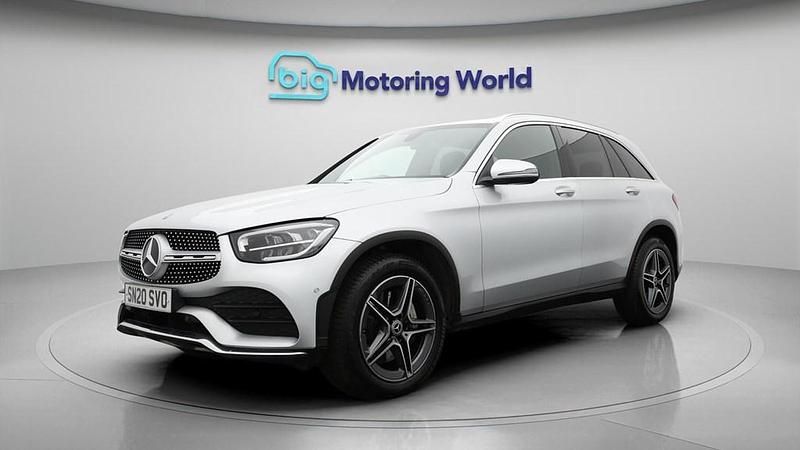 Used Mercedes GLC220 AMG line 194 HP (142 kW) 2020 Silver SUV