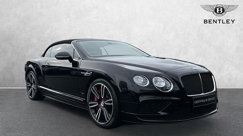 Used Bentley Continental GT Convertible Mulliner 2016 Black Cabriolet