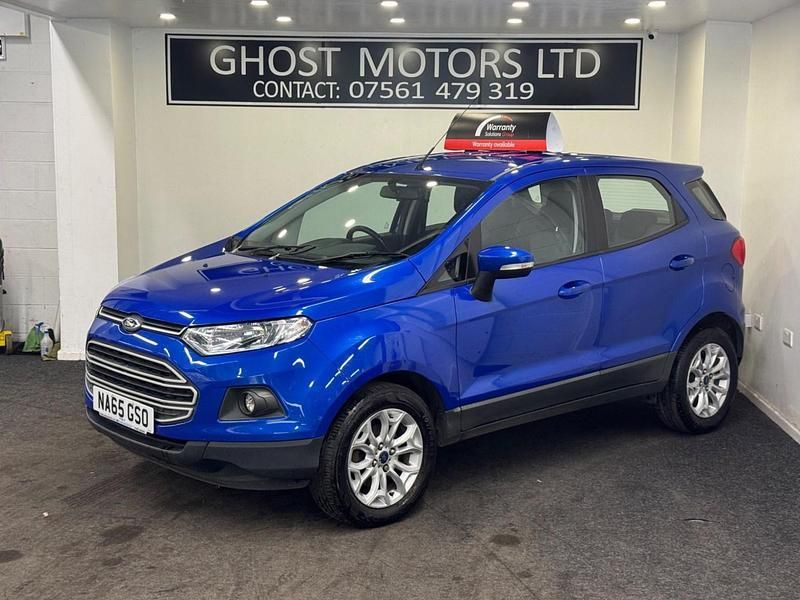 Blue Used 2015 Ford Ecosport Zetec SUV | £3,995 (Good price) - Image 1/4