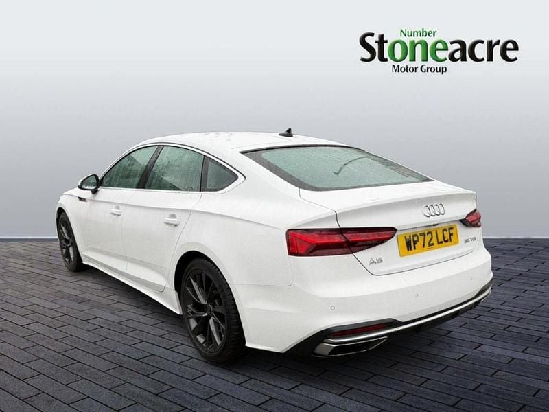 Used Audi A5 Sportback Sport 163 HP (119 kW) 2022 White Hatchback