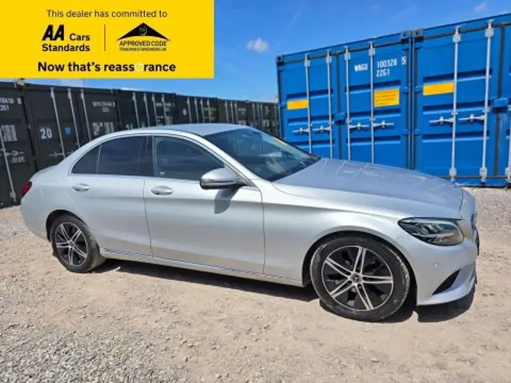 Used Mercedes C220 194 HP (142 kW) 2019 Silver Sedan