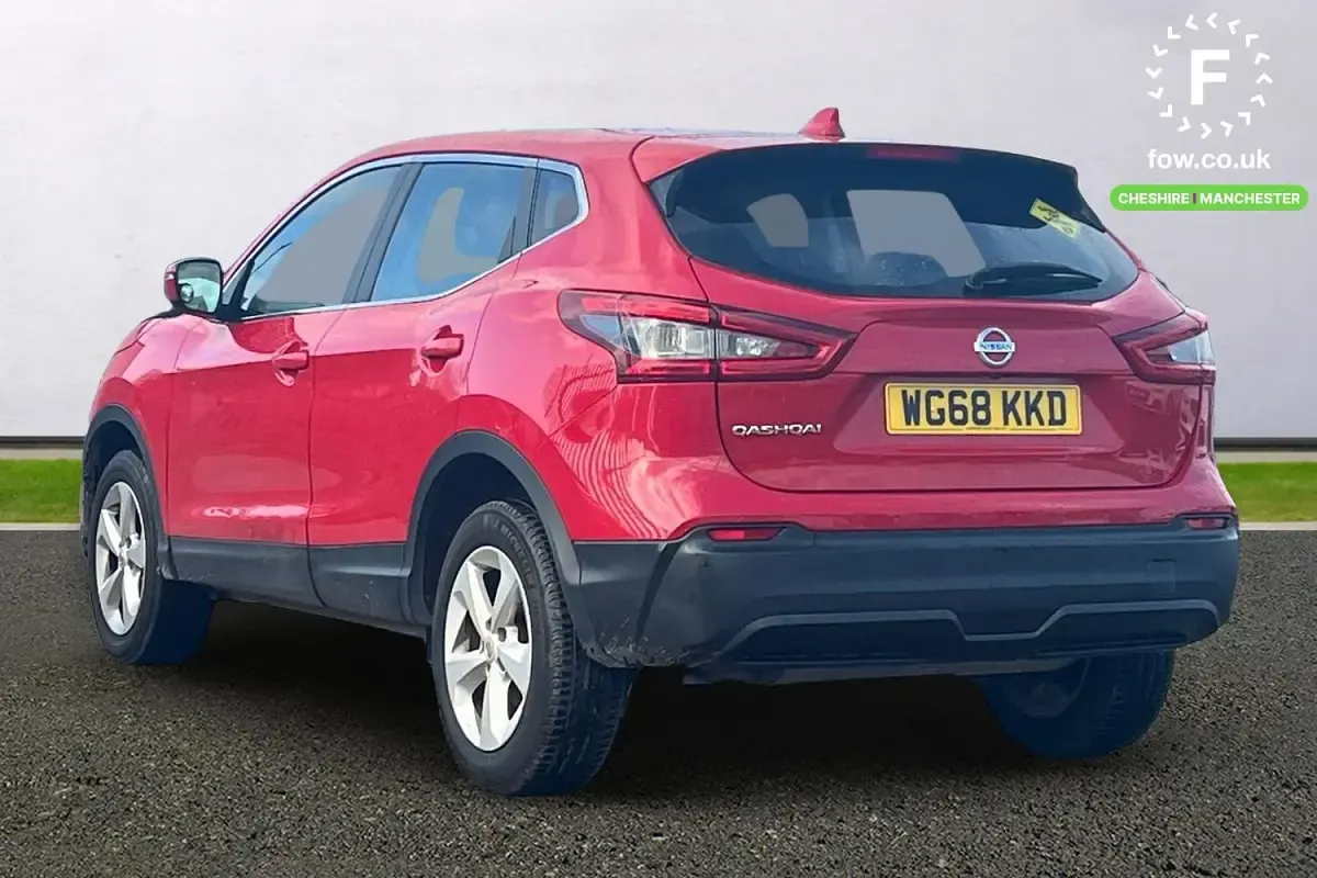 Used Nissan Qashqai Acenta Premium 140 HP (102 kW) 2018 Red SUV