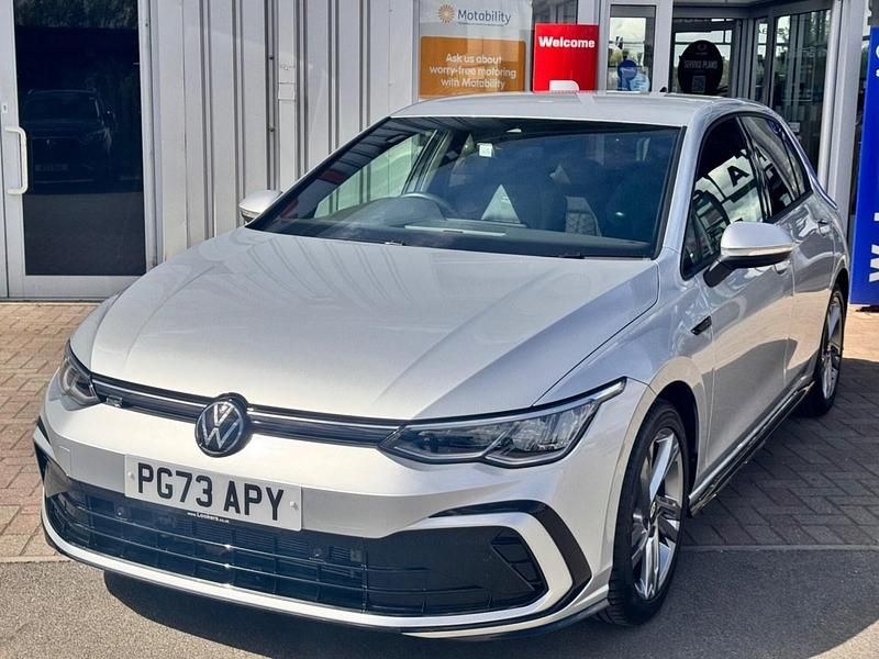 Silver Used 2024 VW Golf VIII R-line Hatchback | £23,495 (Fair price) - Image 1/4