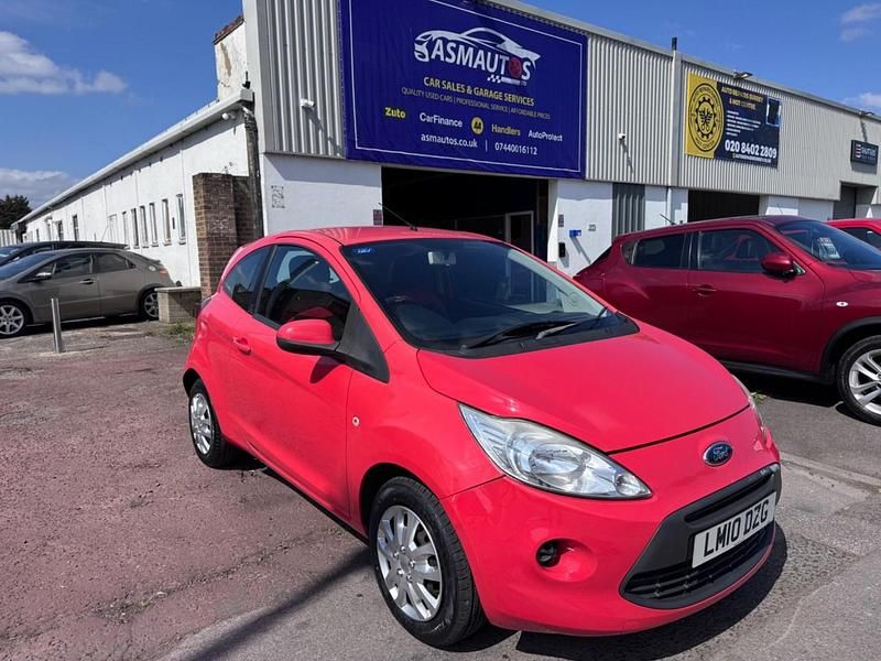 Used Ford Ka 69 HP (50 kW) 2010 Red Hatchback