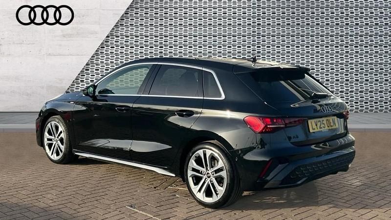Used Audi A3 S-Line 150 HP (110 kW) 2025 Black Hatchback